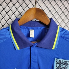 Camisa Azul da Inglaterra 2022/23 - Polo