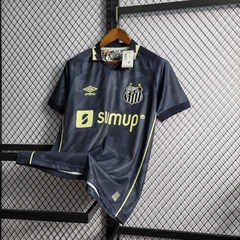 Camisa Preta do Santos 2022/23 na internet