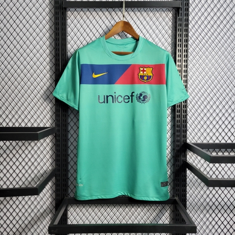 Camisa Away do Barcelona 2010/11 - Retrô