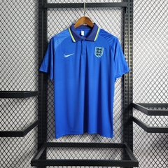 Camisa Azul da Inglaterra 2022/23 - Polo