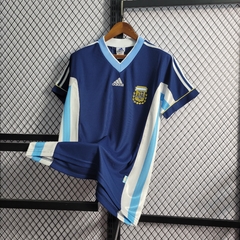Camisa da Argentina Away 1998 - Retrô na internet