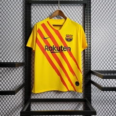 Camisa Away do Barcelona 2019/20 - Retrô