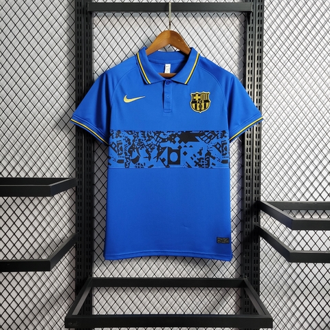 Camisa Azul do Barcelona 2022/23 - Polo