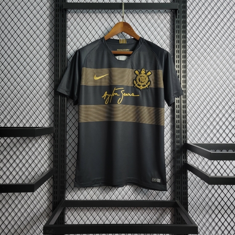 Camisa III do Corinthians Ayrton Senna 2018/19 - Retrô