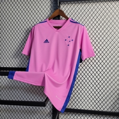 Camisa Rosa do Cruzeiro 2022/23 na internet