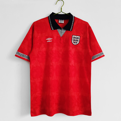 Camisa da Inglaterra Away 1990 - Retrô