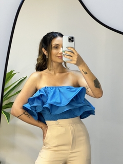 BLUSA LUNA AZUL na internet