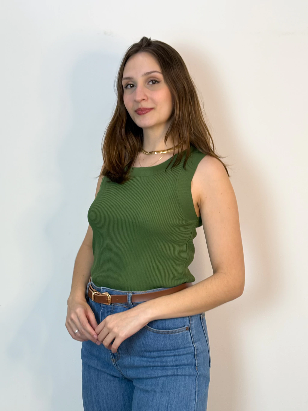 Blusa verde Basica