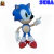 Boneco Articulado Sonic Azul 25cm - Sega