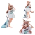 Boneco Spy Family - Menina Fofa com Peixe - Action Figure 17cm - loja online