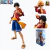 Kit 2 Bonecos 17cm Articulado Luffy + Portgas One Piece Heroes Action figure - UpVidaBoa