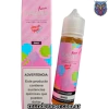 Botella de E-Liquid MAGNA sabor algodón de azúcar, edición limitada, con advertencia sobre sustancias químicas.