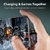 Fast magnetic cable support charging and data transmission Nylon Braided Data Ca - Organic shop