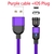 Fast magnetic cable support charging and data transmission Nylon Braided Data Ca - Organic shop
