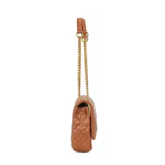 Bolsa Soft Matelassê Alça De Ombro Corrente Santa Lolla