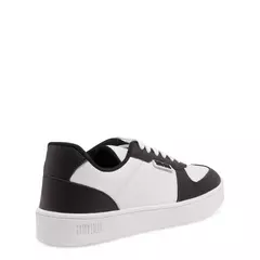 Tenis Floater Lux Preto e Branco - Lojão Santa Cruz