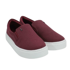 Slip On Santa Lolla Lona Sola Baixa - Lojão Santa Cruz