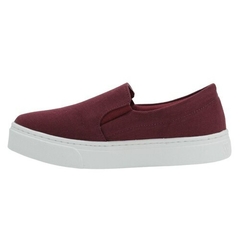 Slip On Santa Lolla Lona Sola Baixa - loja online