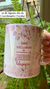 Caneca de Porcelana - Alfabeto Floral Violeta - comprar online