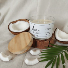 Vela aromática 100g/15 horas – Coco - comprar online