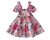 VESTIDO GLAM FLORIBELA - ALPHABETO