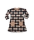 VESTIDO PLUSH URSINHOS CHESS - BUGBEE