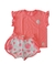 CONJUNTO MEIA MALHA FLAME E MOLETOM ROSA NEON - BUGBEE