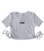 BLUSA JUSTA COM ABERTURA LATERAL E AMARRAÇAO - DIMY CANDY