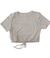 BLUSA CROPPED COM TUNEL E ESTAMPA - DIMY CANDY