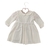 VESTIDO COM COBRE FRALDA BATIZADO CREME - GROW UP