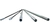Imagem do Kit 2 Haste Wind Banner Fly Flag Bandeira - 3 Metros