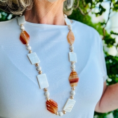 Colar em pedra natural - comprar online
