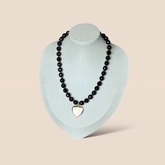 Colar Pedra Onix - Lajoá Semijoias e Acessórios Exclusivos
