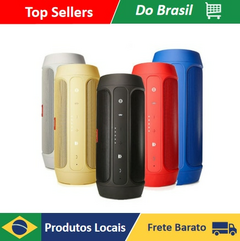 Caixa de som portátil Mini Charge 2 C/Bluetooth/USB/P2/SD - comprar online