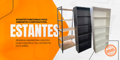 Banner da categoria ESTANTES