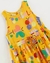 VESTIDO MALHA BORBOLETRA AMARELO FÁBULA - comprar online