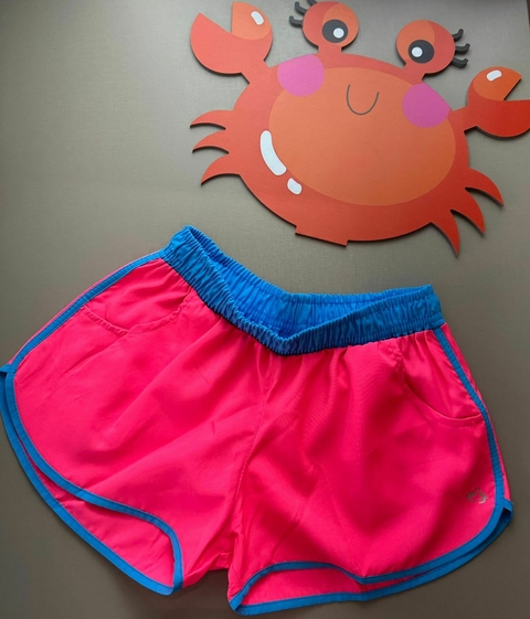 SHORT KIDS LETICIA ROSA FLUOR 38063