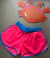SHORT KIDS LETICIA ROSA FLUOR 38063