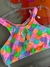 BIQUINI CROPPED KIDS ROSE APLIC MERMAID 38039 - comprar online