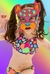 BIQUINI CROPPED KIDS TAMY APLIC TROPICAJU 38032 - Babaloo Store