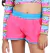 SHORT KIDS LETICIA ROSA FLUOR 38063 - comprar online