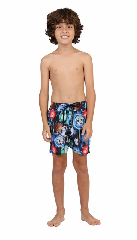 SHORT KIDS PEDRO MULTIVERSO 38521