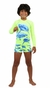 BLUSA PROTECAO KIDS LUCCA CYBER SHARK 38501