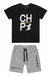 CONJ CAMISETA M.M/BERMUDA MOLETOM 26725