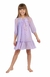 VESTIDO KIDS EDUARDA LAVANDA