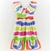 VESTIDO POP LISTRA FÁBULA - comprar online