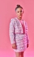CONJ BLUSA ML E SAIA/SHORTS ROSA BARBIE