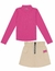 CONJ BLUSA ML E SAIA/SHORTS na internet