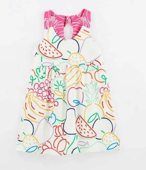 VESTIDO MALHA FRUTALINHA COLOR