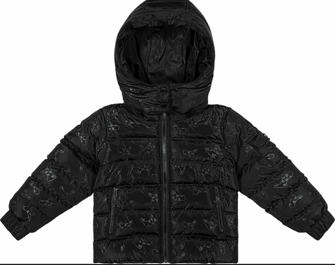 JAQUETA PUFFER PRETO 24671